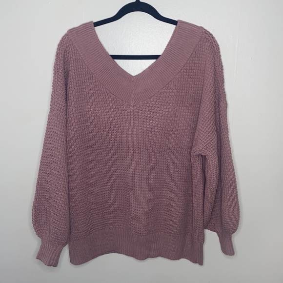 🍂NWT Oversized Lilac Sweater! - Picture 8 of 8